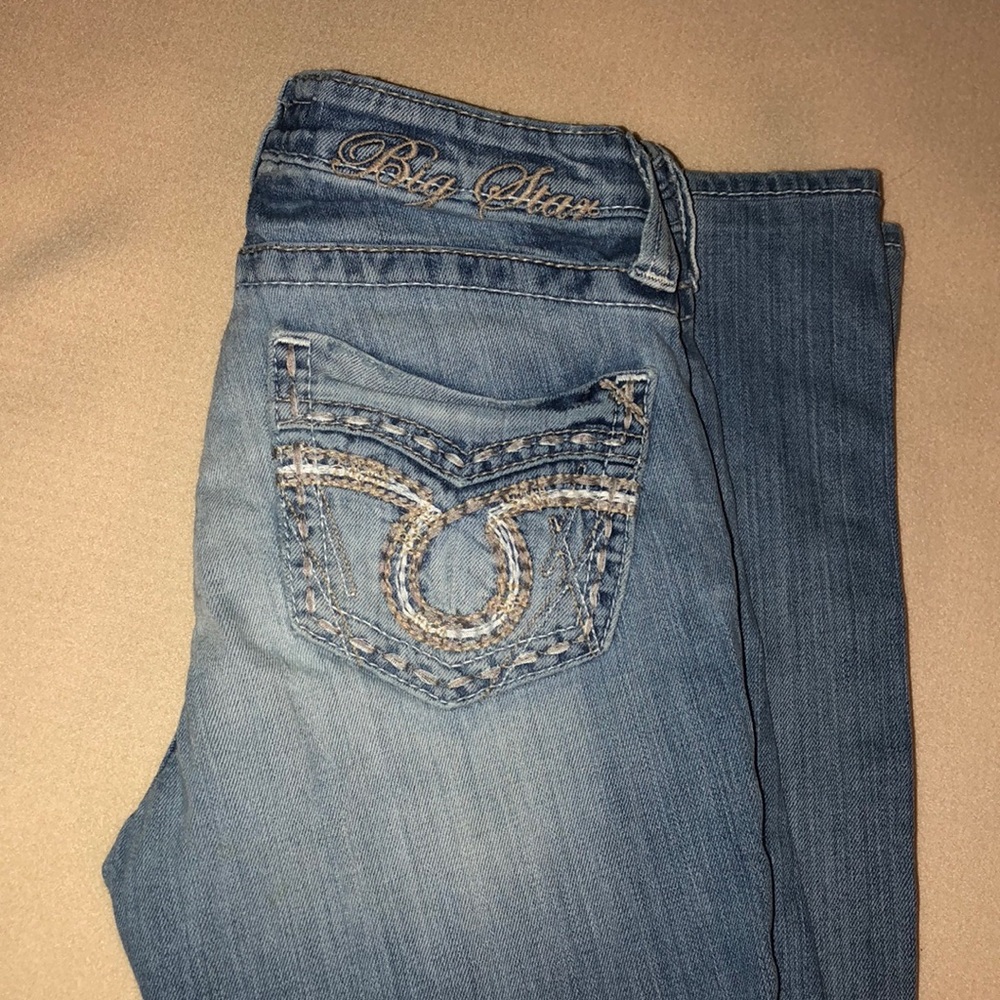 Big Star “Kayla” mid rise bootcut jeans